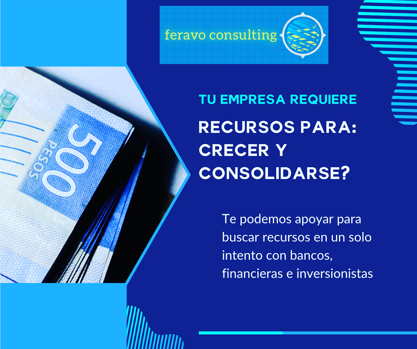 ¿ requieres recursos para consolidar tu empresa ?